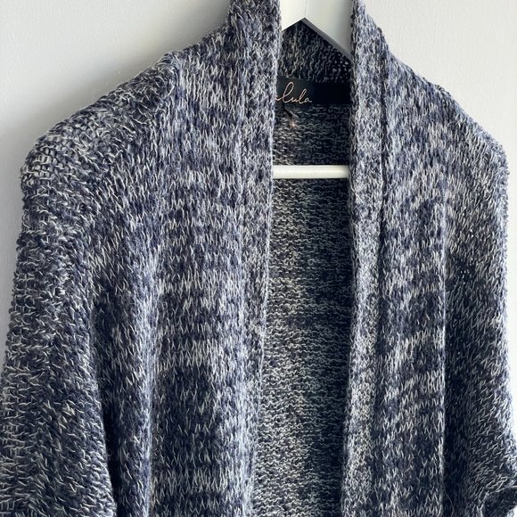Talula navy and white wool cardigan - Picture 1 of 5